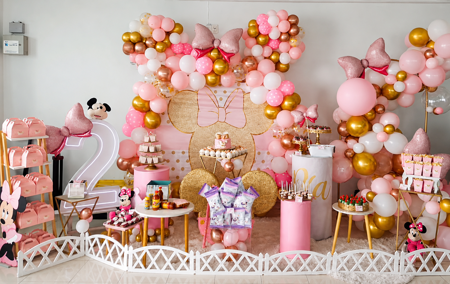Montaje de dulces y postres