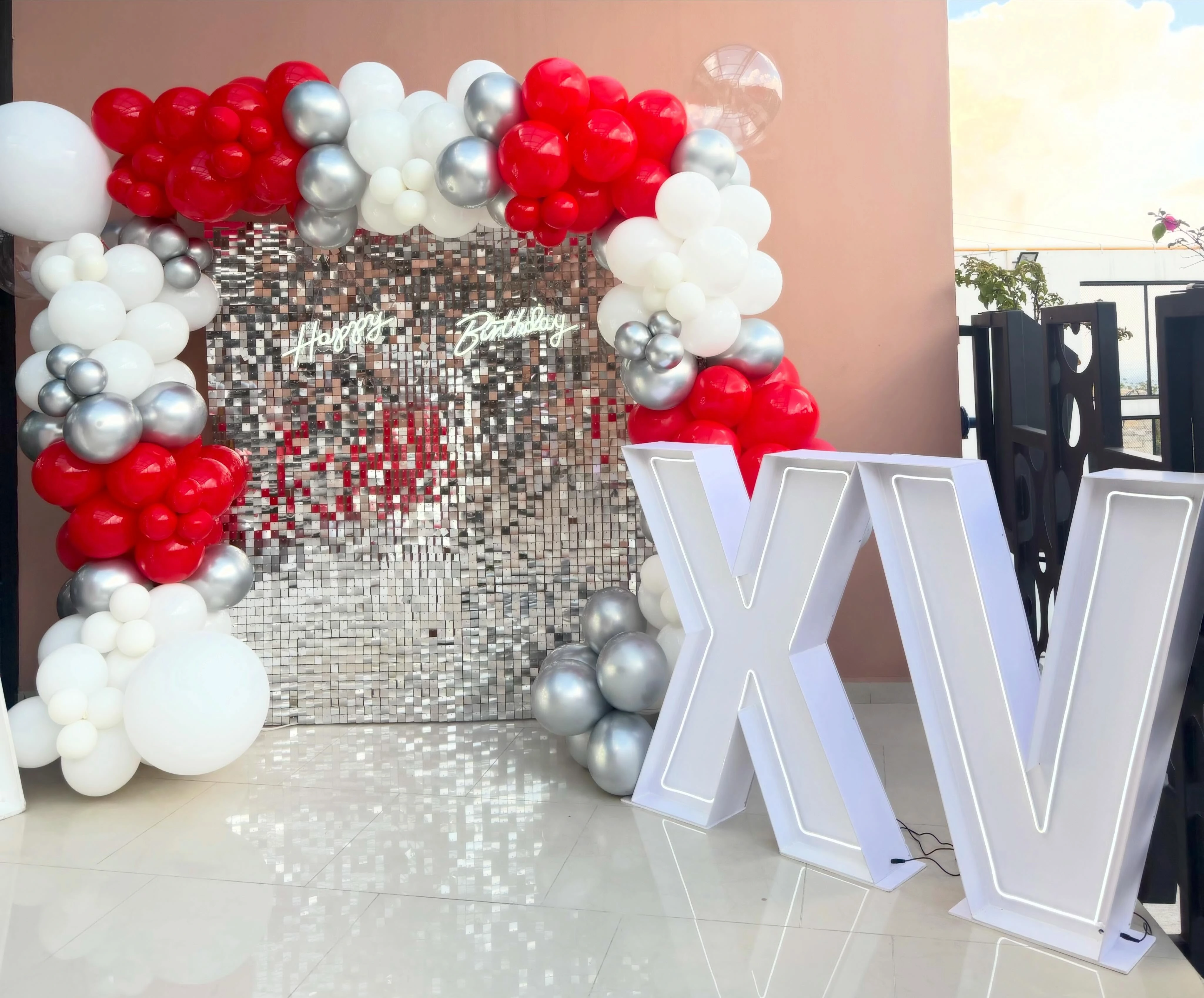 Decoración de evento realizada por GUPI