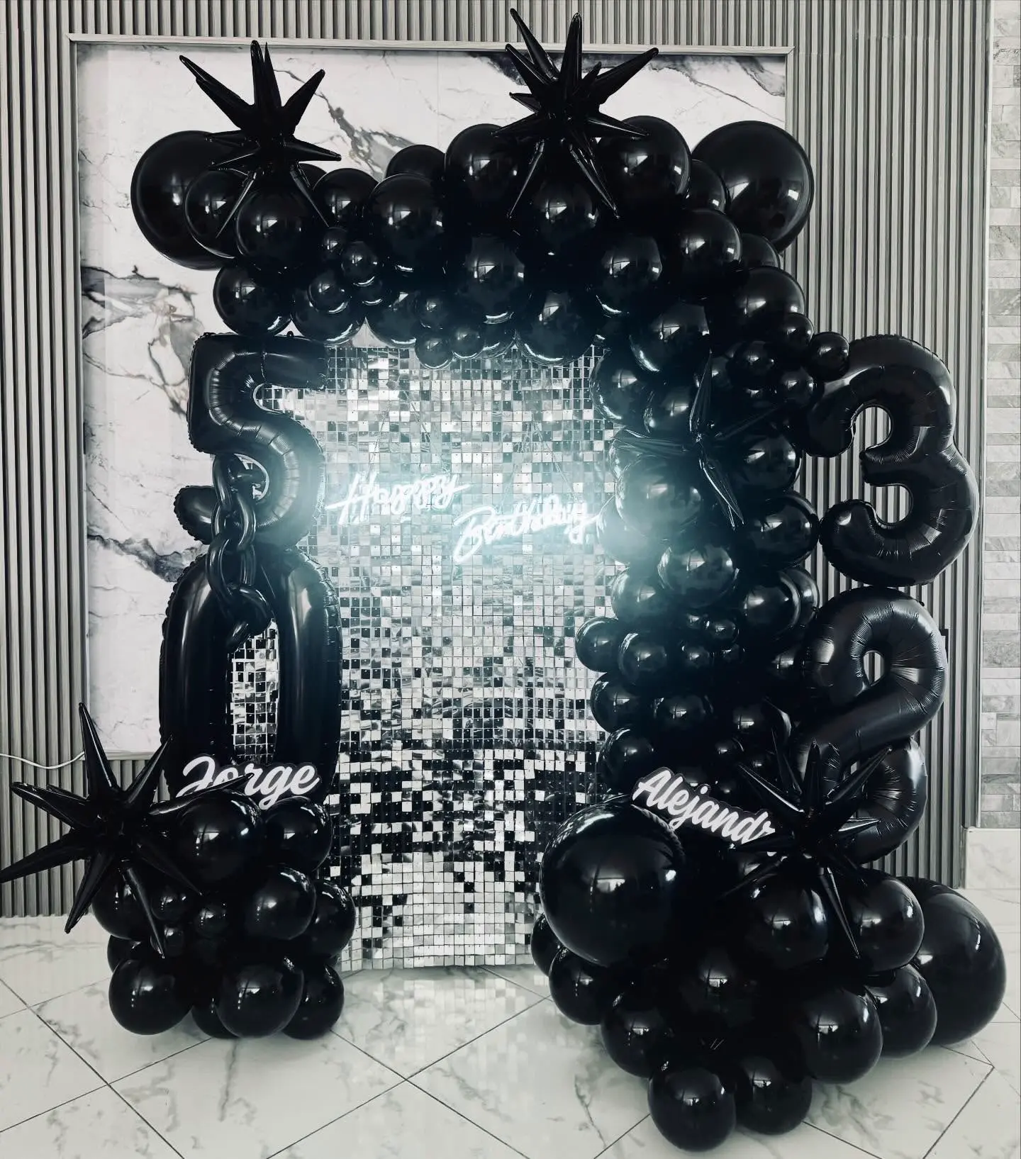 Decoración para evento empresarial