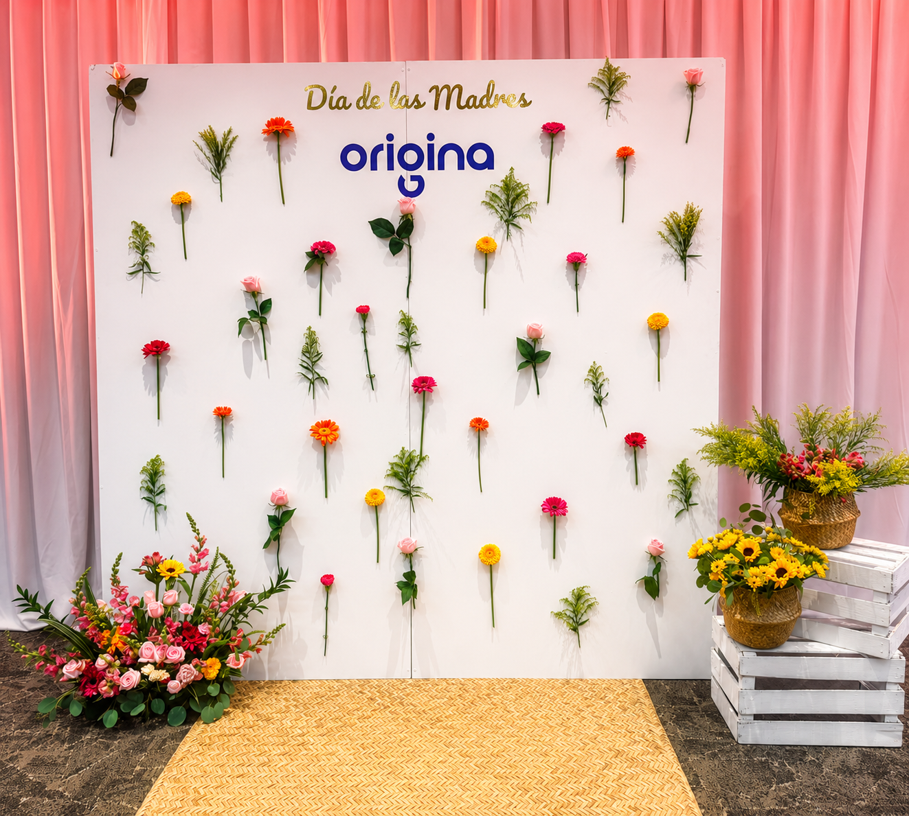 Decoración para evento empresarial